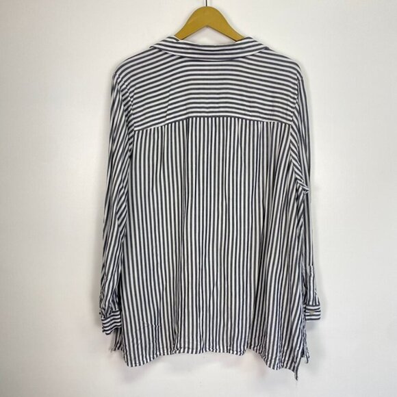 J. Jill Striped Button Down Top - Picture 9 of 12